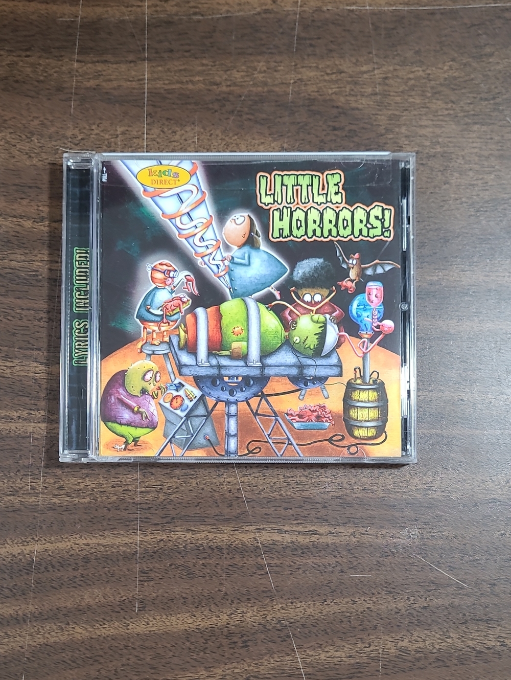 Little Horrors! Lyrics Included Music CD